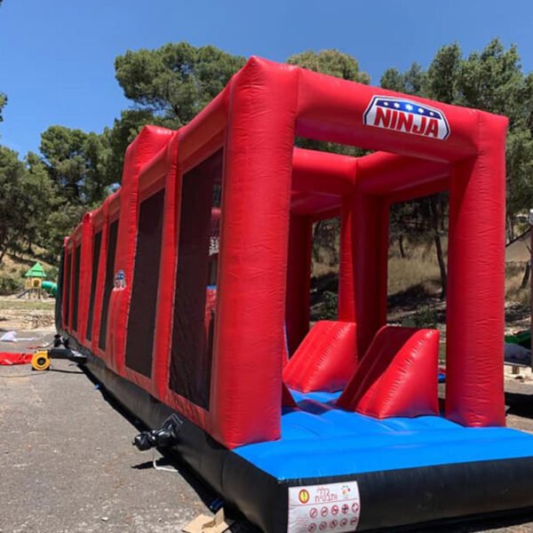 מתקן נינג'ה לנוער 22 מטר להשכרה