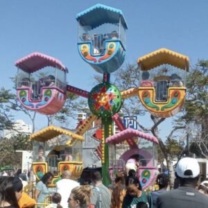 מתקן שבשבת צבעונית לילדים